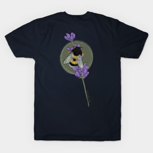 Bumblebee on a sprig of lavender T-Shirt